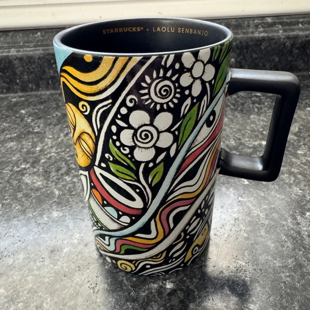 Starbucks Limited Edition Laolu Senbanjo 2018 Coffee Stories 12oz Mug